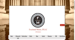 Desktop Screenshot of freelandmartz.com